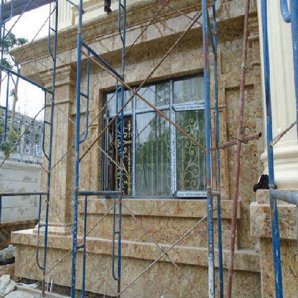 mặt tiền đá marble mặt dựng ktp1135