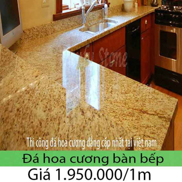 Đá hoa cương bếp granite đẹp